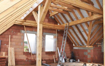 The Down attic trusses