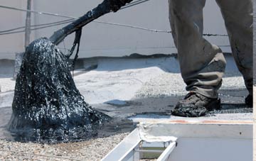 The Down flat roof waterproofing costs