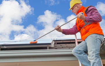 The Down soft wash roof cleaning