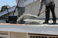 The Down flat roofing repair